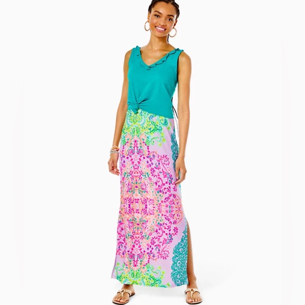NWOT Lilly Pulitzer Inez Maxi Skirt sz S